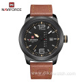 Naviforce 9063 calendar week Dual Display Sport Watches